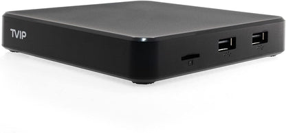 TVIP S-Box v.605 SE 4K UHD Linux IP-ontvanger Dual WiFi, LAN, Bluetooth, HDMI, USB, MicroSD