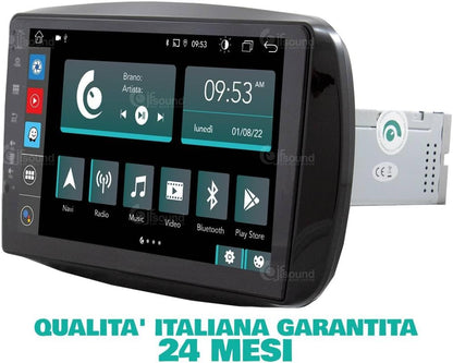 Autoradio Smart 453 – Autofonie – Multimedia Systeem – Navigatiesysteem – Touchscreen Radio – 9 Inch Scherm – 8-Core Processor – Apple CarPlay & Android Auto