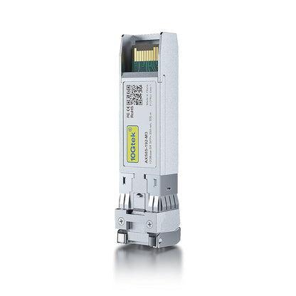 [8 Pack] 10Gb SFP+ SR Multimode Fibre Module 300-meter, 10GBase-SR LC Transceiver Compatible for Cisco SFP-10G-SR, Meraki, Mikrotik S+85DLC03D, Ubiquiti, Zyxel,Qnap, D-Link and More