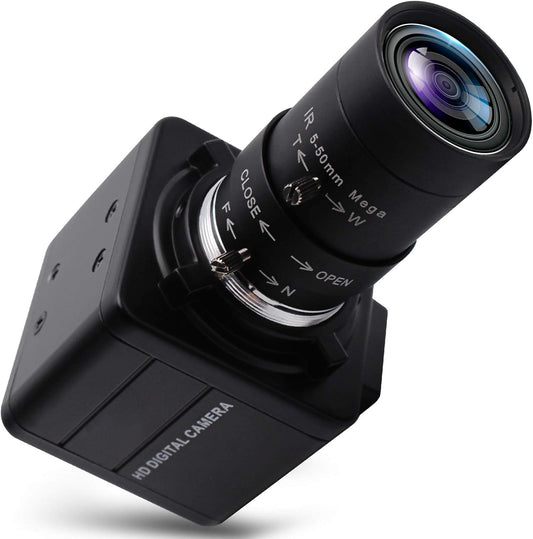Svpro USB Web Camera 5-50mm Handmatig Zoom Varifocal 4K High Definition Mini Box Cmos USB Camera HD