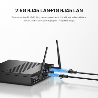 Mini PC – Micro PC – Compact Desktop – Small Form Factor PC – Krachtige Home Gaming PC – Intel Core i9-13900HK Tot 5,4 GHz – 32GB DDR5 RAM & 1TB PCIe 4.0 SSD