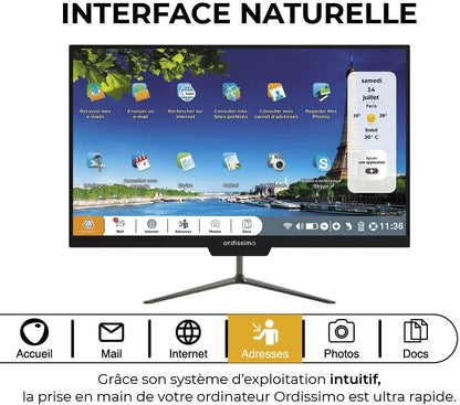 Alles in een 24 inch Clara 2 Ordissimo