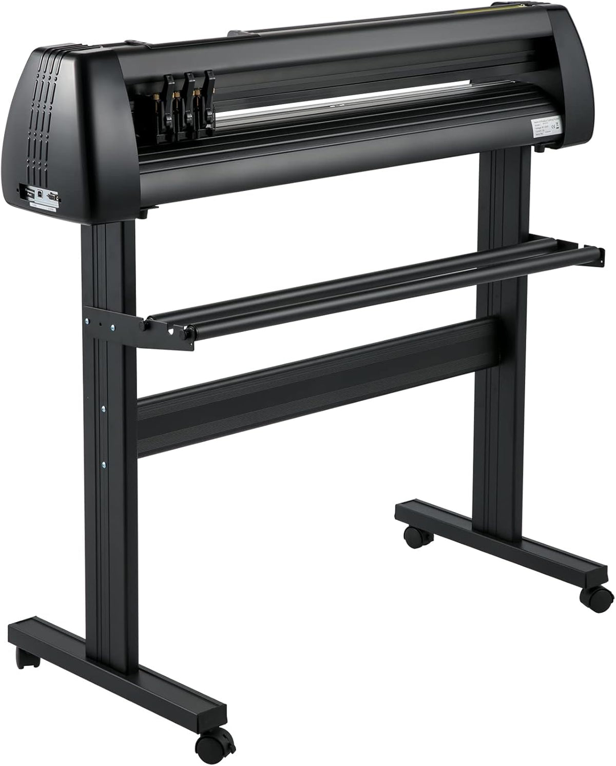 VEVOR Vinyl Cutter Machine, 28 Inch Papierinvoer Snijplotter Bundel, Verstelbare Kracht & Snelheid Vinyl Printer, LCD Display Windows Compatibel Sign Making Kit met Signmaster Software, Leveringen, 3