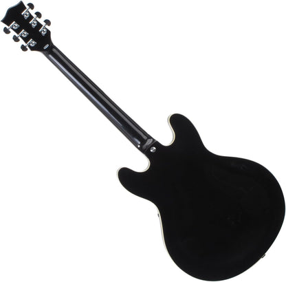 Rocktile Pro HB100-SB E-gitaar (Halvresonantie/Hollowbody body, 2 Humbucker, palissander toets, esdoorn hals, mensuur: 65 cm, zadelbreedte: 43 mm) Sunburst