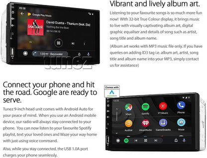 tunez Android 7.1 Nougat Auto Speler Voor Land Rover Freelander 1e Generatie MP3 Stereo Radio Fascia Kit 2004 2005 2006 2007 Jaar