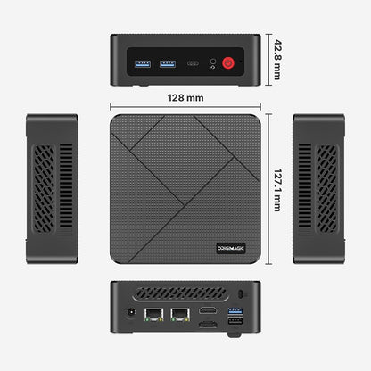 Mini PC – Mini Computer – Compact PC – Kleine Pc – Desktop Pc – AMD Ryzen 5 3550H – 16 GB DDR4 RAM & 512 GB SSD