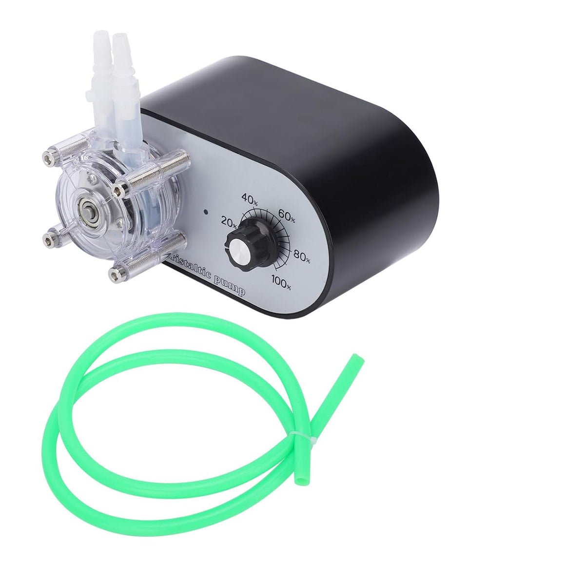 G928A Verstelbare Peristaltische Doseerpomp Vloeistofdoseerpomp met Adapter voor Aquarium Lab Analytische AC100-240V((EU Plug))