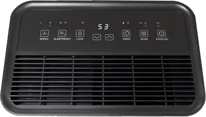 IPOTOOLS Luchtontvochtiger, 25 liter, 24 uur, ruimteontvochtiger voor ruimtes tot 70 m2, met 3 bedrijfsmodi, digitaal display, afvoerslang, wasdroger, timer voor vocht, schimmel, mobiel, 25 liter