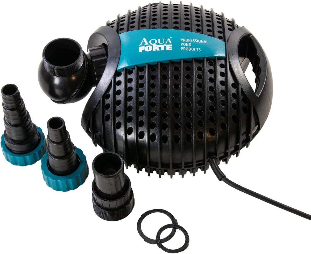 Vijverpomp – Waterpomp – Filterpomp – Vuilwaterpomp – Fonteinpomp – 220 Watt Vermogen – Maximaal Debiet 17,5 m³/uur