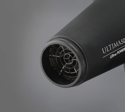 Diva Professional Styling Ultima 5000 Black Rubberised Haardroger met wand