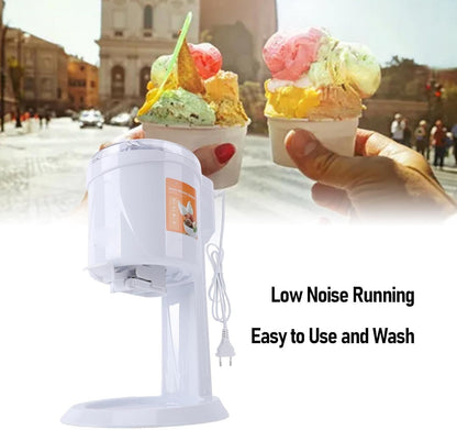 Elektrische Ijsmachine – Automatische Ijsmaker – Sorbetmachine – Yoghurtmaker – IJsbereider – 1 Liter Capaciteit – Stil en Gemakkelijk Schoon Te Maken