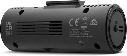 THINKWARE F70 PRO Dashcam 1080p front, 140° groothoek-dashboardcamerarecorder met G-sensor, gebufferde parkeermodus, nachtzicht, 32 GB wifi autocamera