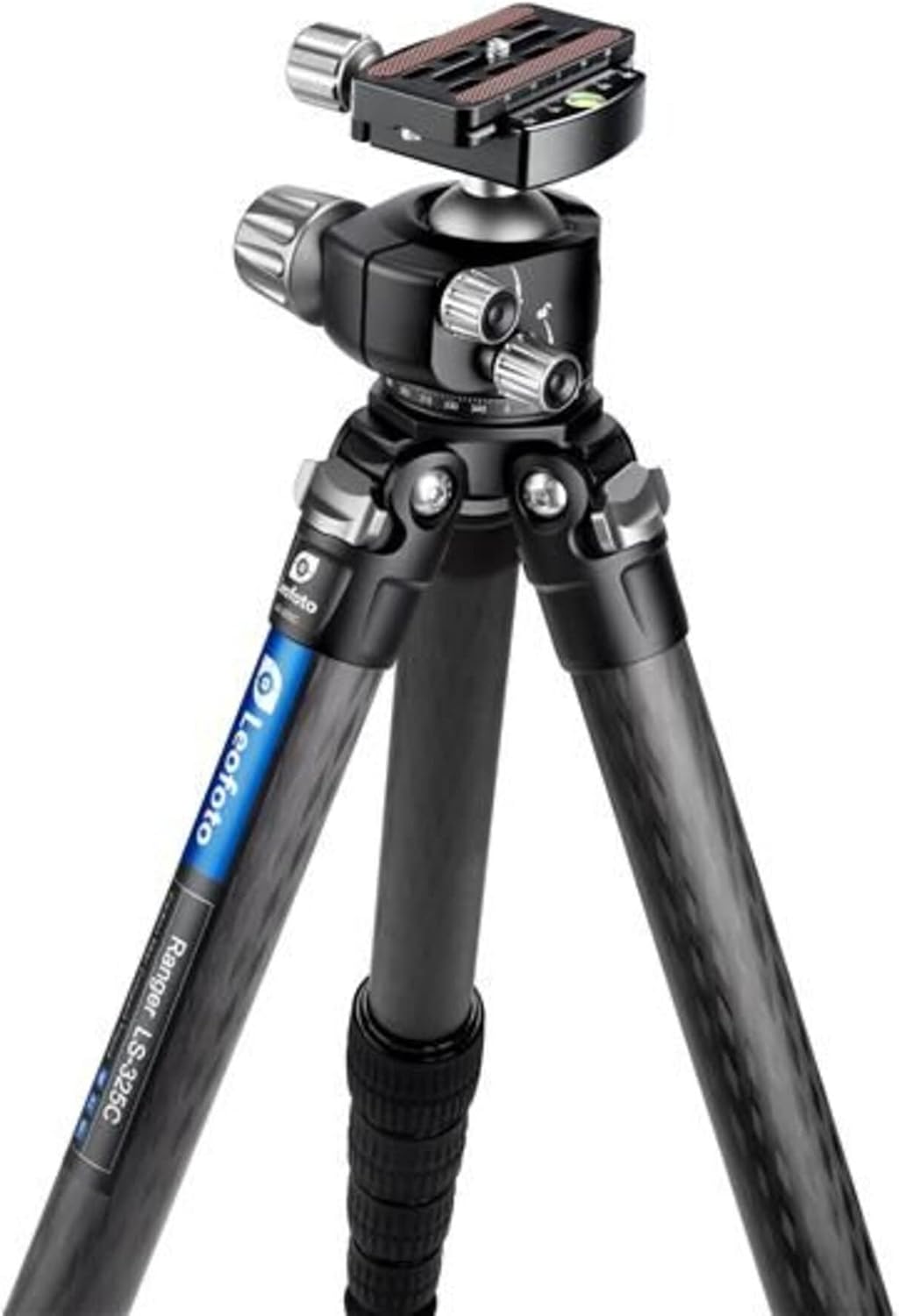 Carbon statief met kogelkop – Fotostatief – Camerastatief – Driepoot – Tripod – 10-Laags Carbon – Verstelbare Poten in 3 Hoeken