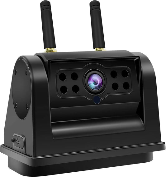 URVOLAX Eenkele Achteruitrijcamera voor UR65X, 6700mAh Oplaadbare Batterij met Magnetische Basis, één Minuut DIY Installatie, GEEN Kabel GEEN Gatenboren Vereist