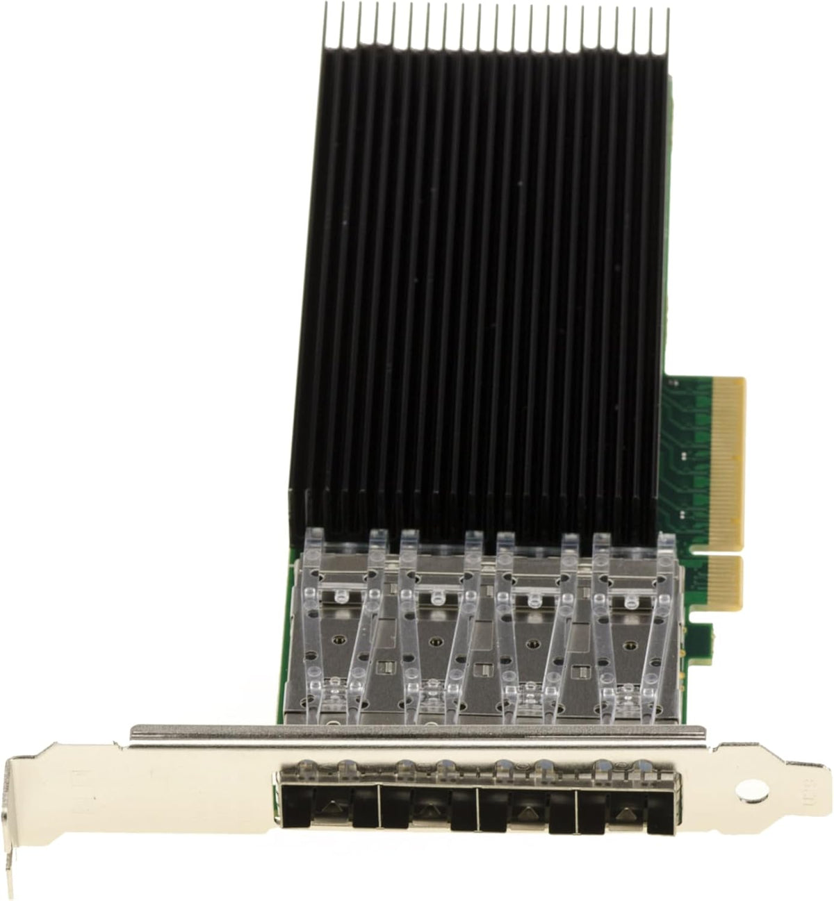KALEA-INFORMATIQUE X722-DA4 4-poorts PCIe Fibre SFP+ LAN-controllerkaart met Intel vertrouwelijke chipset - 10GbE Ethernet-netwerkadapter