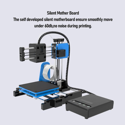 Mini 3D-printer – 3D Printer – Desktop 3D Priner – 3D Printmachine – 3D Printer Voor Beginners – Plug-and-Play Gebruik – Bouwvolume 100x100x100 mm