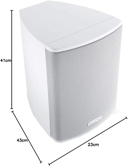 Canton Movie 135 Thuisbioscoopsysteem (100/120 W), Wit