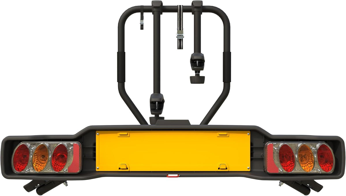 Peruzzo - Siena 3 bikes towbar bicycle carrier - Tiltable - Matt black - Easy installation - Anti-scratch system - Maximum load 51 kg - Ramp for trunk access - Suitable for bicycles - QUORE