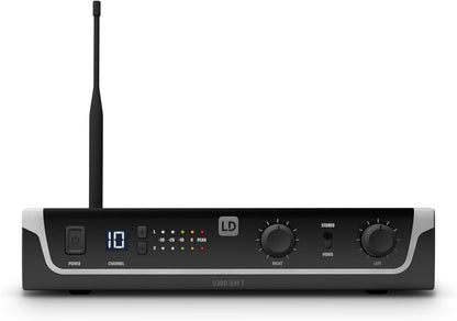 In-Ear Monitoringsysteem – Monitorsysteem – Draadloze Monitoring – In-Ear Set – Podiummonitor – 584-608 MHz – Bereik Tot 100 Meter