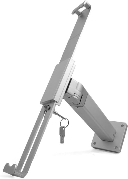 System-S Universele presentatie wandhouder houderarm afsluitbaar wandhouder voor tablet pc