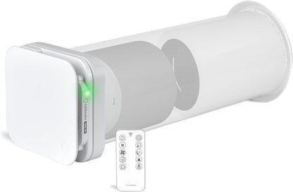 Turbionaire Trend HRV 150 WMI – Decentrale VMC Met Warmteterugwinning, Geluidsisolatie, Afstandsbediening, Timer, 8 Snelheden, Borstelloze Motor, Omkeerbare Luchtstroom, 150 Mm, 3 Jaar Garantie