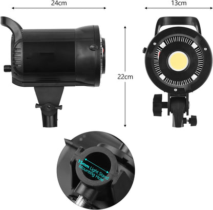 LED Fotografie Fill Light – Studio Videolamp – Fotolamp – Continu Licht – Led Studiolicht – 135W Vermogen – 3000K-5600K Dimbaar