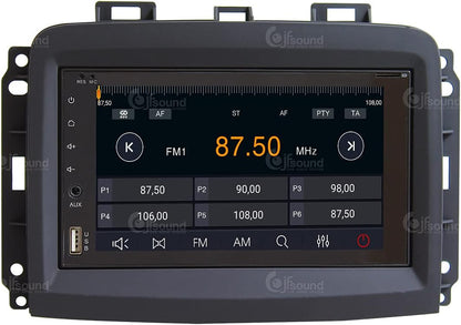 Autoradio Fiat 500L Restyling – Inbouwradio – Multimedia Systeem – Navigatie Systeem – Dashboard Radio – 6,2 Inch Touchscreen – Android Auto & CarPlay