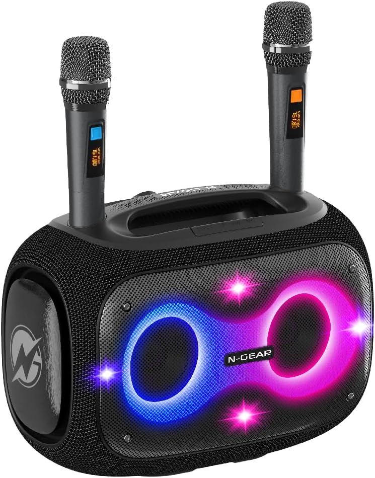 Draagbare Party Speaker – Bluetooth Luidspreker – Partybox – Karaoke Machine – Muziekbox – 8 Inch Woofer – 100 W RMS, 300 W Piekvermogen
