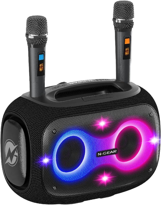 Draagbare Party Speaker – Bluetooth Luidspreker – Partybox – Karaoke Machine – Muziekbox – 8 Inch Woofer – 100 W RMS, 300 W Piekvermogen
