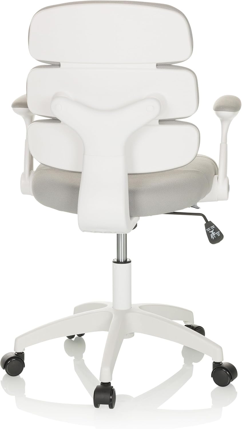 hjh OFFICE Kinder bureaustoel KID ERGOLINO W Stof Grijs
