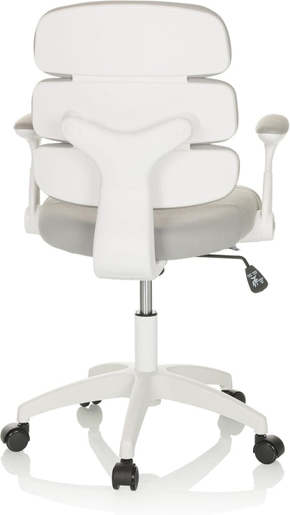 hjh OFFICE Kinder bureaustoel KID ERGOLINO W Stof Grijs
