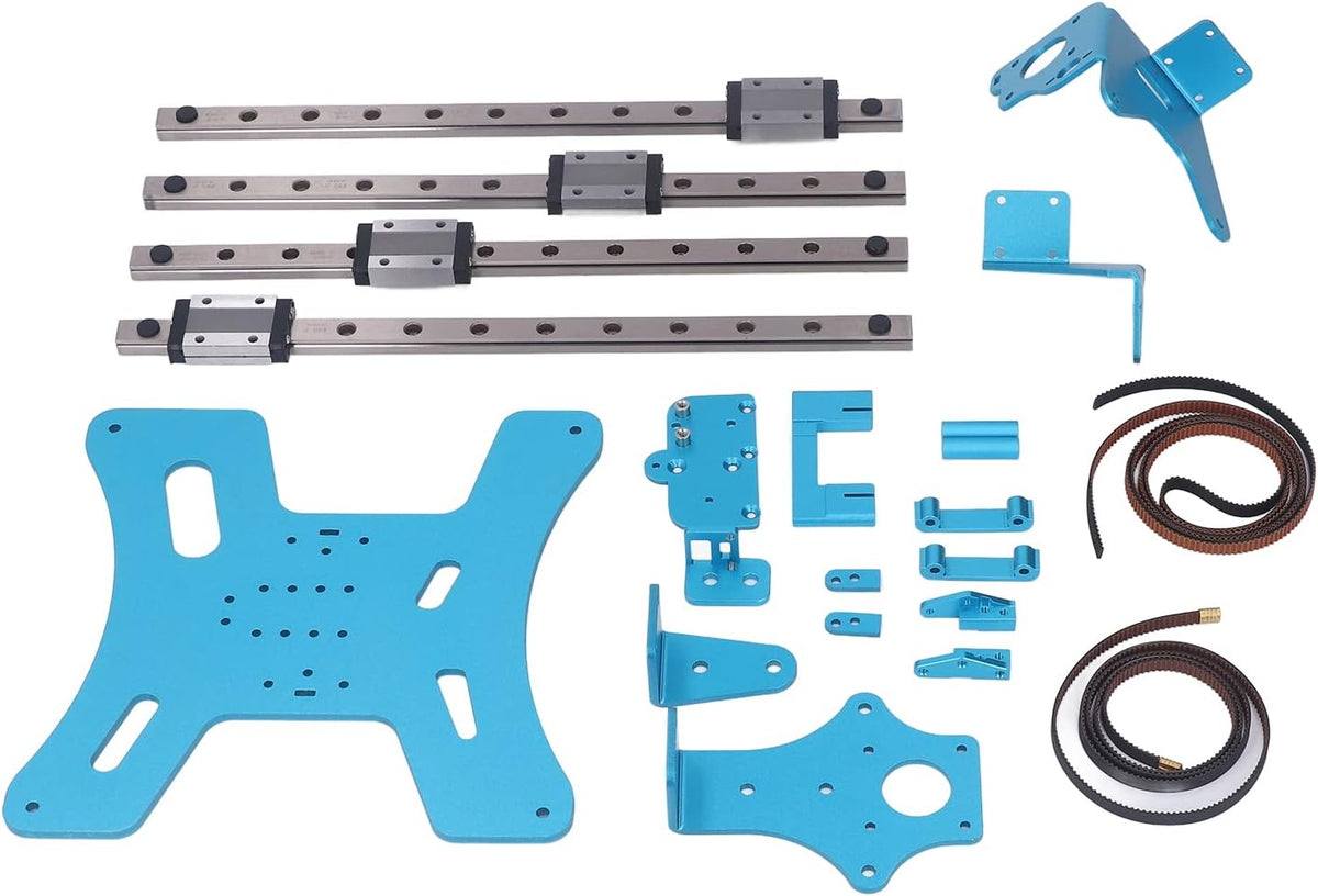 Asriem voor 3D printer, reserveonderdelen voor lineaire geleiderail van 300 mm, eenvoudig te installeren met schroefpakketten voor ender 3 pro v2 voor ender 3 pro, Accessoires voor 3D printers