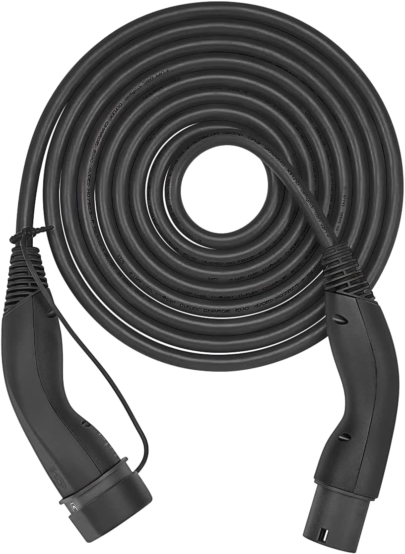 Lapp Mobility Helix type 2 oplaadkabel 11 kW/zelfoprollend / 20 A / 3-fasig/E-auto oplaadkabel/mode 3/5 m
