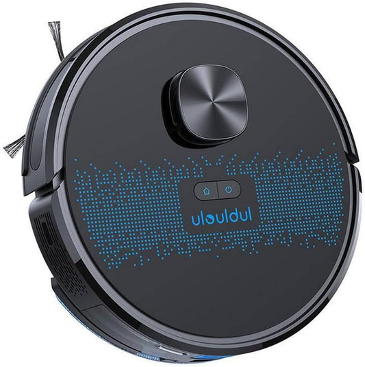 Schoonmaakrobot – Robotstofzuiger – Vloerreiniger – Automatische Stofzuiger – Huisrobot – Compact Zwart Design – Langdurige Batterijduur