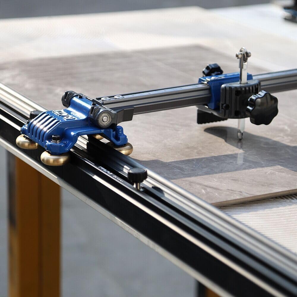 Tcut™ T-Form 2000MM Professionele handmatige tegelsnijder, Slim System tegelsnijder voor grootformaat tegels, porselein, keramiek