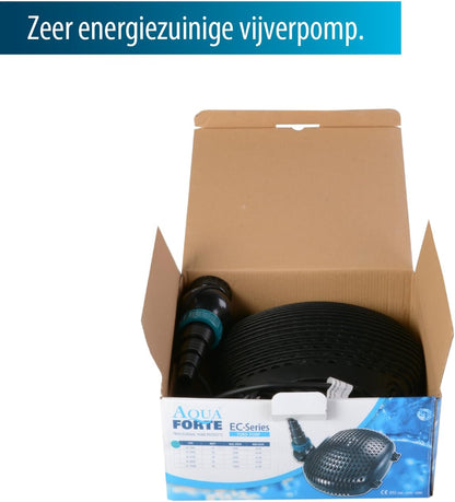 Vijverpomp – Filterpomp – Waterpomp – Fonteinpomp – Beeklooppomp – Hoog Debiet 6.500 l/u – Energiezuinig 38W met Droogloopbeveiliging