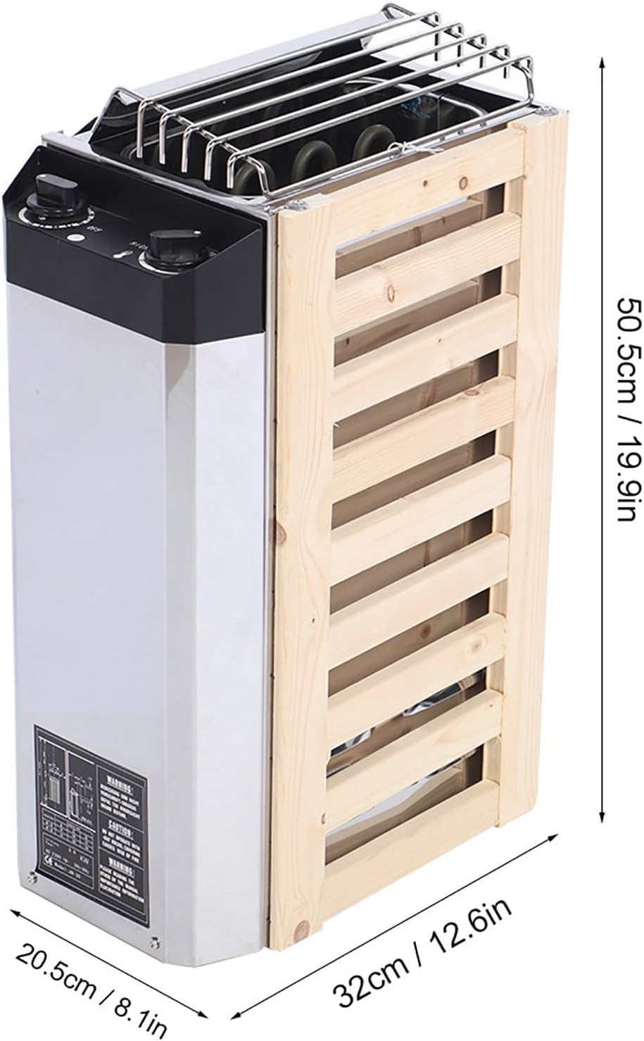 3KW saunakachel Saunakachel Type saunakachel met interne controle Roestvrijstalen saunakachel Saunaverwarmingsapparatuur Elektrische saunakachel