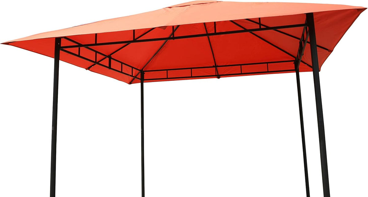 GRASEKAMP Qualität seit 1972 Antieke paviljoen Amalfi Flex 3 x 3 m terra tuinpaviljoen partytent