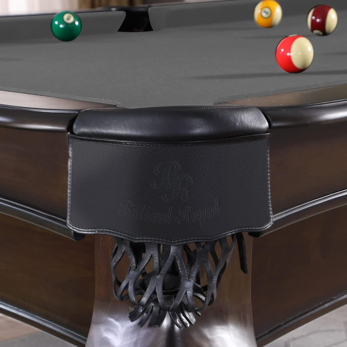Simonis 760 Billiard table, pool table, model Artemis 8 ft. with high-quality K-55 band rubber and free cloth choice, color cloth: Simonis 760 yellow green - QUORE