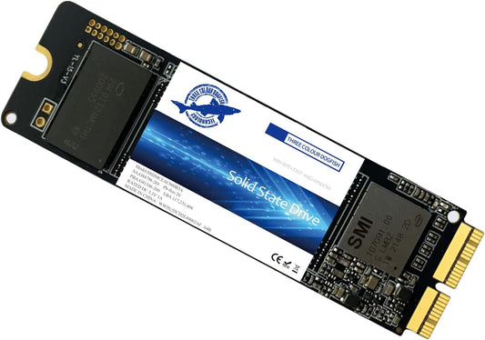 Dogfish 512GB SSD voor MacBook PCIe Gen3x4 M.2 NVMe, Interne Solid State Drive Upgrade voor MacBook Air A1466 (2013-2017) / MacBook Pro A1398 (Retina, 2013-2015) / iMac A1419 (2013-2019)