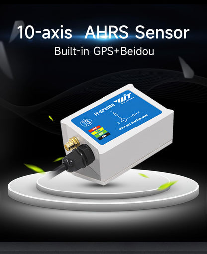 [Industry-Grade Beidou+GPS AHRS IMU] WTGAHRS2 MPU9250 10-axis Accelerometer+Gyroscope+Angle(XY 0.05° Accuracy)+Magnetometer+Air Pressure+Latitude+Longitude+Ground Speed, Navigation System