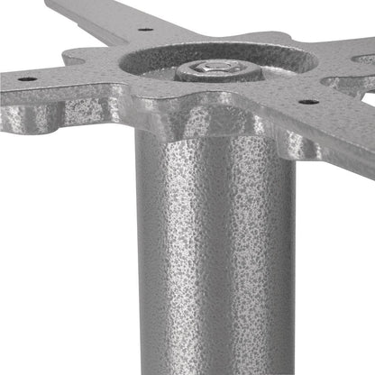 Bolero gietijzeren tafelvoet, zware uitvoering, grijs, bars en eetruimtes, clubs, restaurants, cafés en pubs, Afmetingen: 611(W)x720(H)mm, FT028