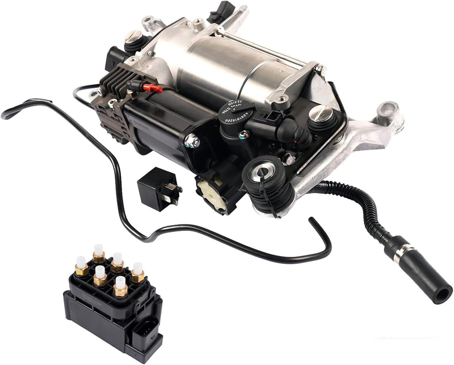 Luchtvering compressor pomp met ventiel compatibel met Ca-yenne 9PA 955 T0uareg 7LA 7L6 7L7 2002-2010 7L0698007C