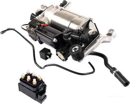 Luchtvering compressor pomp met ventiel compatibel met Ca-yenne 9PA 955 T0uareg 7LA 7L6 7L7 2002-2010 7L0698007C