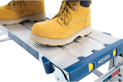 Werner 79023 Verstelbare Pro Werkplatform Werk & Toegang, Zilver, One Size