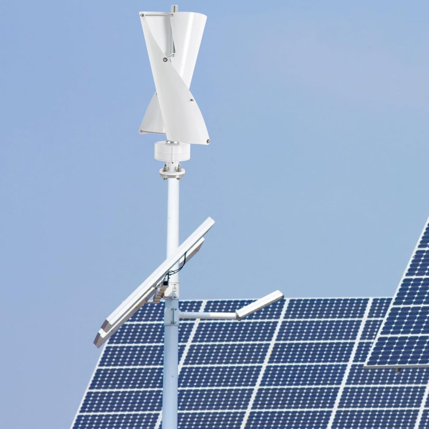 10000W Geen Lawaai Lage Snelheid Verticale As Wind Power Turbine Generator 220V Dak Zet Residentieel Thuis Gebruik Hoog Rendement Windmolen voor Thuis/RV/Marine