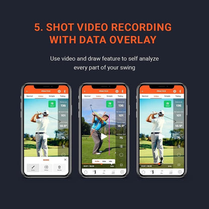 Voice Caddie Sc300I draagbare golflanceringsmonitor (2021)