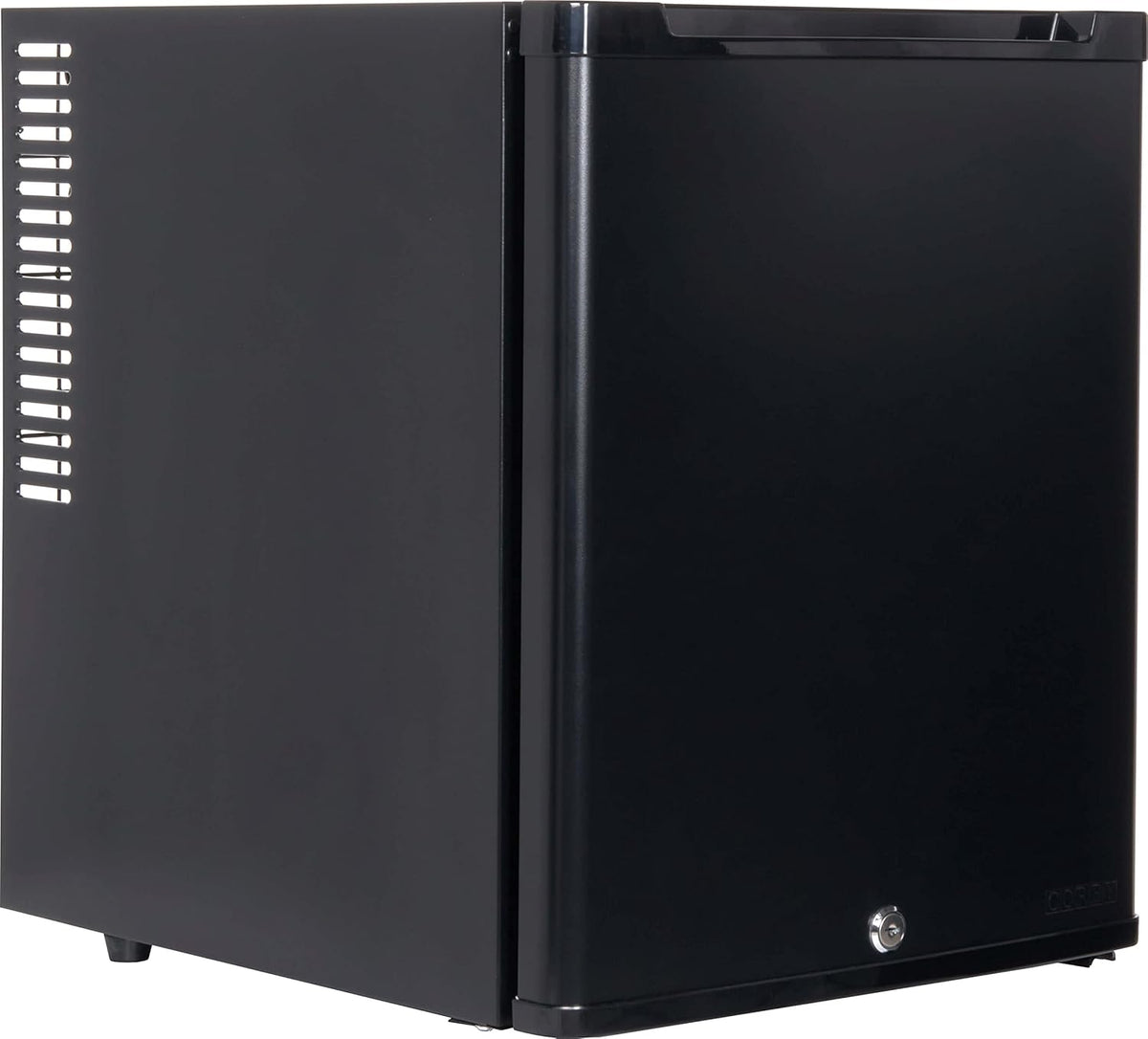 Corby Eton 35L afsluitbare minibar in zwart – EU-stekker