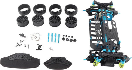 RC Auto Frame – RC Drift Frame – RC Wielbasis – RC Carrosserie – RC Onderstel – Koolstofvezel Chassis – Hoge Duurzaamheid – Krasbestendig