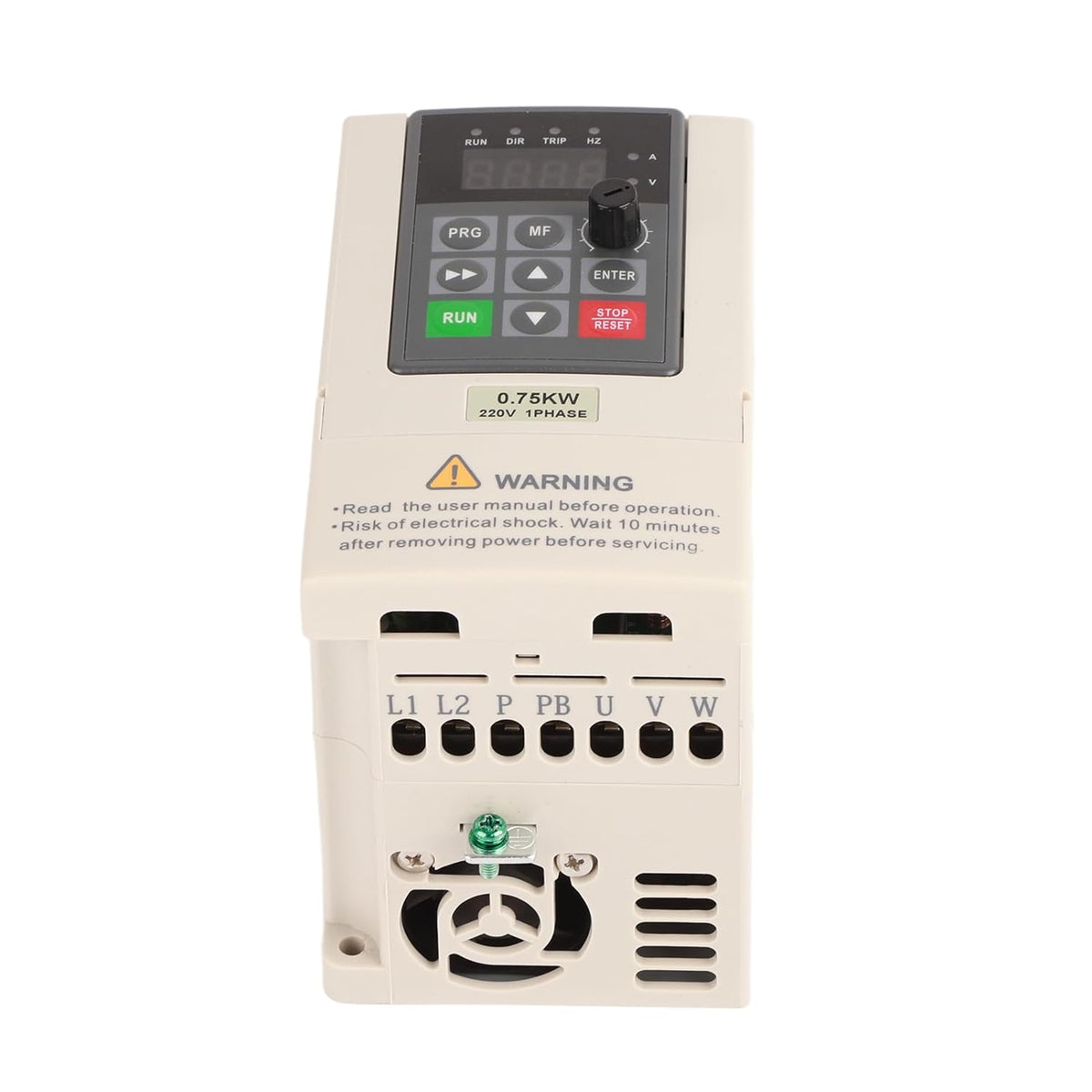 VFD, eenfasige ingangs-/uitgangs-omvormer met variabele frequentieaandrijving met PAM-besturing 220 V serie JLS-E-2S voor spindeltoerental, vermogensomvormer (0,75 mm)